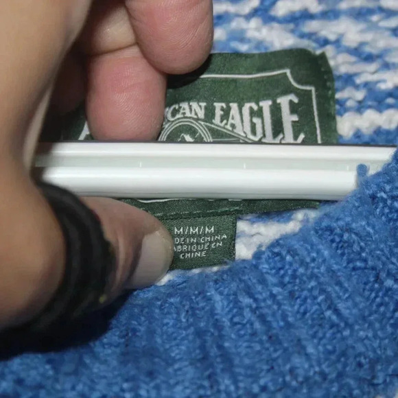 American Eagle Crew Sweater Medium - Picture 4 of 13